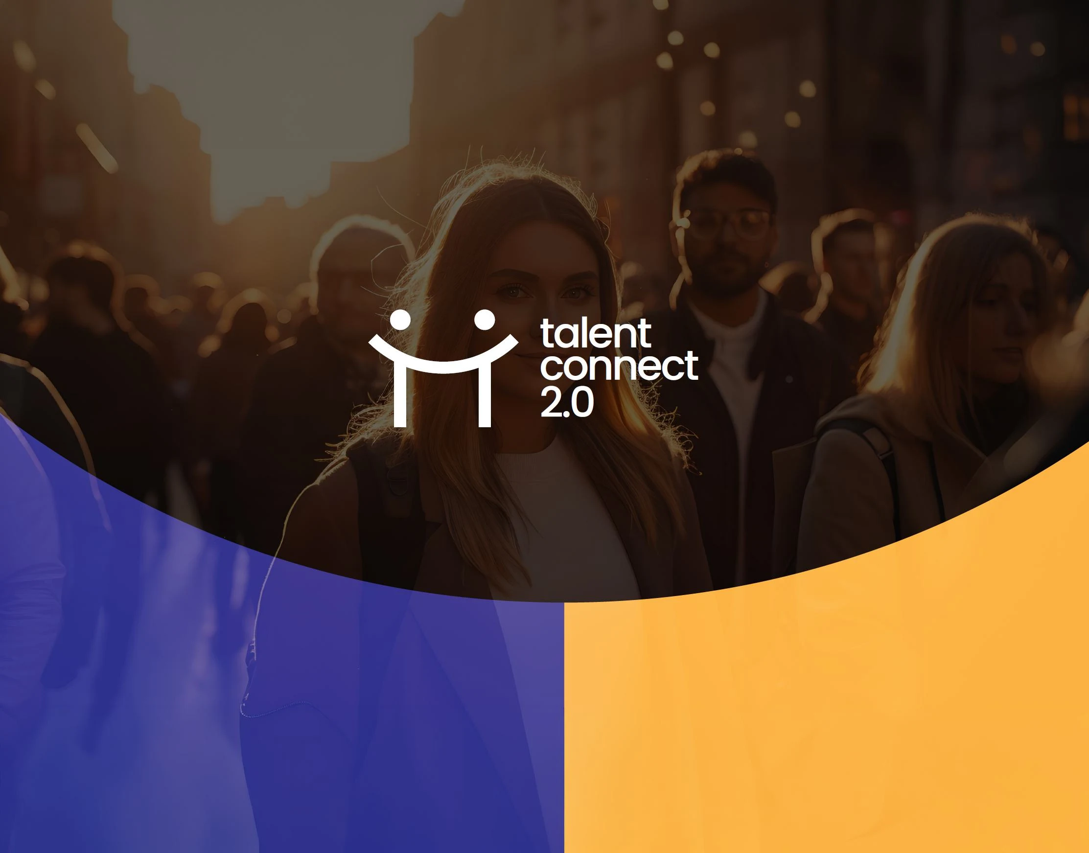 Talent Connect branded promotional creative